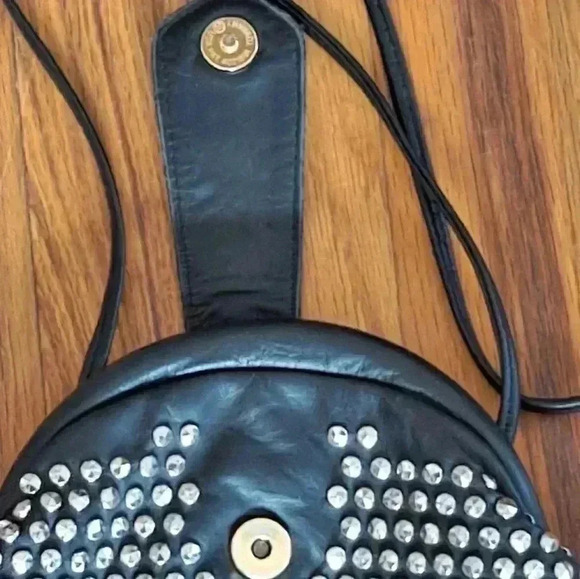 Atalla Genuine Leather Purse with studs EUC - Picture 2 of 8